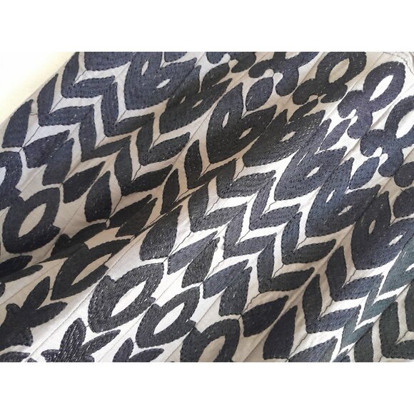 Womens Size 42/10-12 Anarkali Traditional India Bollywood Maxi Dress Gray Black - Picture 3 of 7